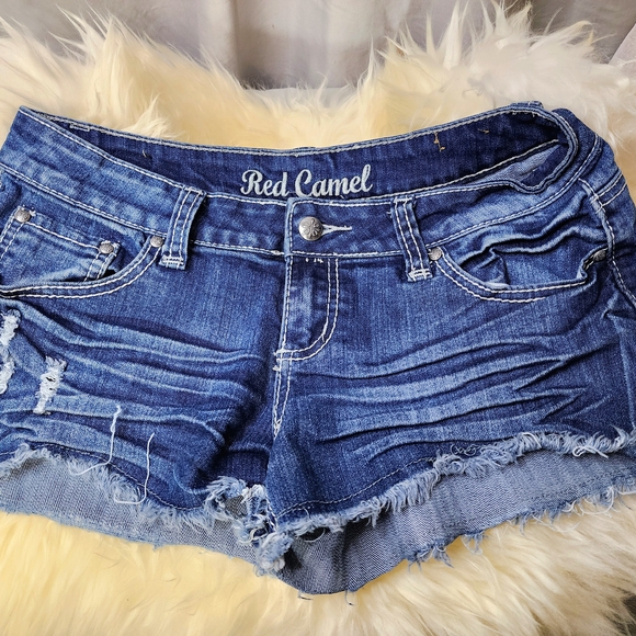 Red Camel Pants - Red Camel Blue Jean Shorts